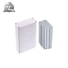 Elektronisches Aluminiumgehäuse aus hochwertigem 52x52 Weißsilber
